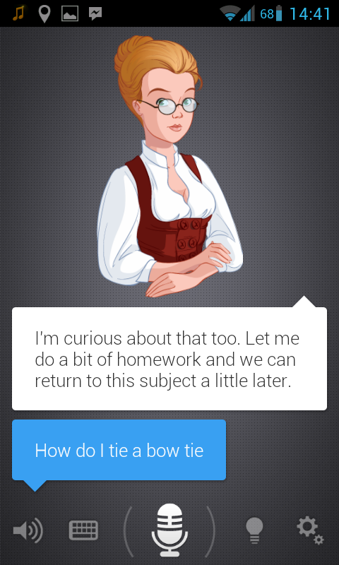 SpeakToIt Assistant avatar interface
