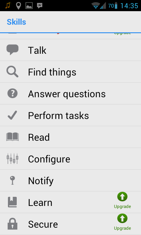SpeakToIt Assistant task view
