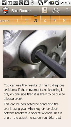 Bike Doctor repair instructions