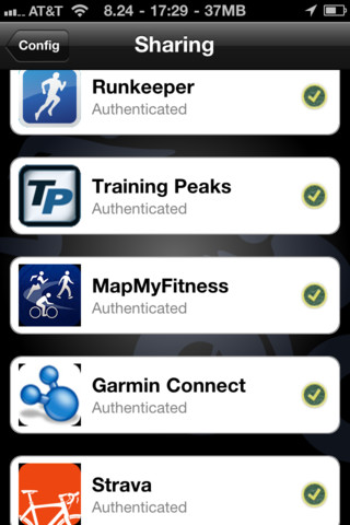 Wahoo Fitness data sharing