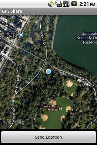 GPS Share map view