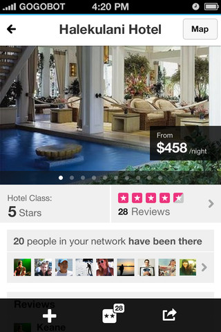Gogobot hotel information