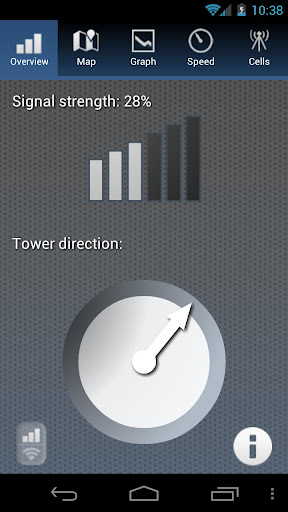 Open Signal Maps tower direction