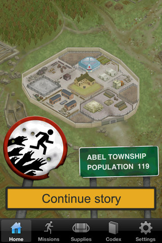 Zombies, Run! Abel Township base