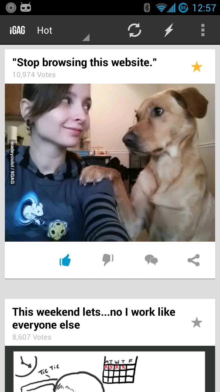 9GAG alternate view
