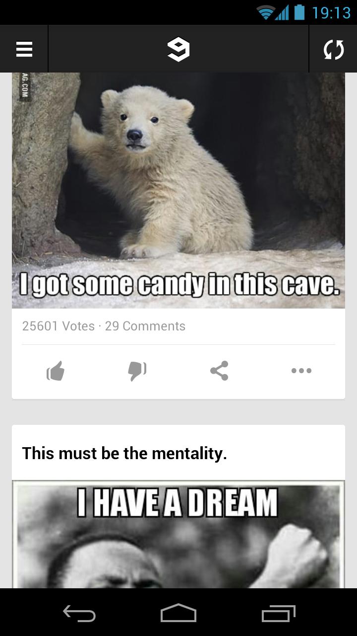 9GAG image feed