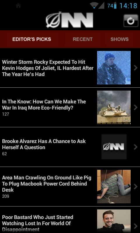 The Onion editor's picks