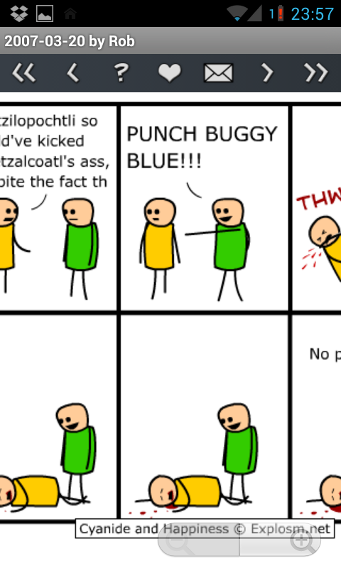 Cyanide and Happiness comic, screenshot 3