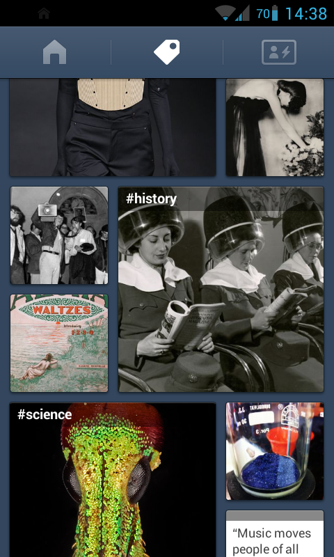 Tumblr tag search