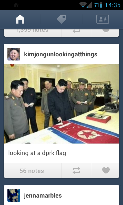 Tumblr dashboard overview