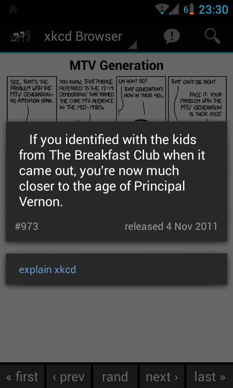 xkcd hover text revealed