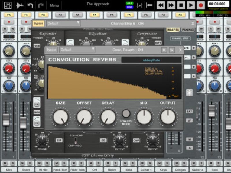 Auria 48-track DAW for iPad