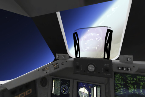 F-Sim Space Shuttle heads-up display
