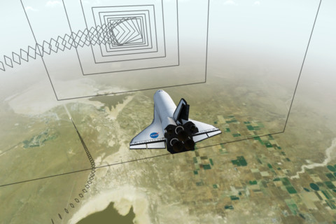 F-Sim Space Shuttle cockpit view