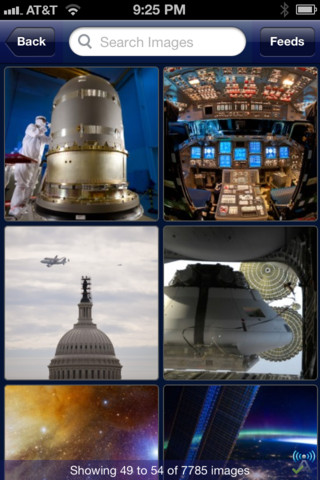 NASA app daily image