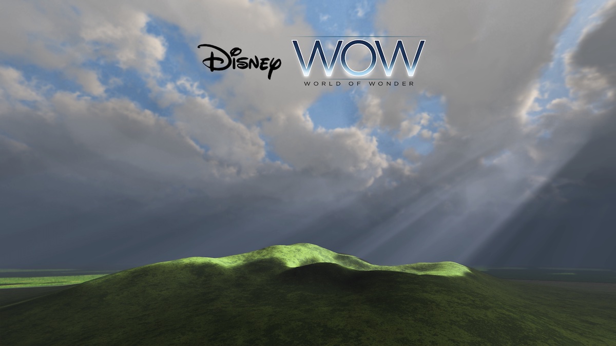 The Disney WOW setup disc menu screens showing its high production value