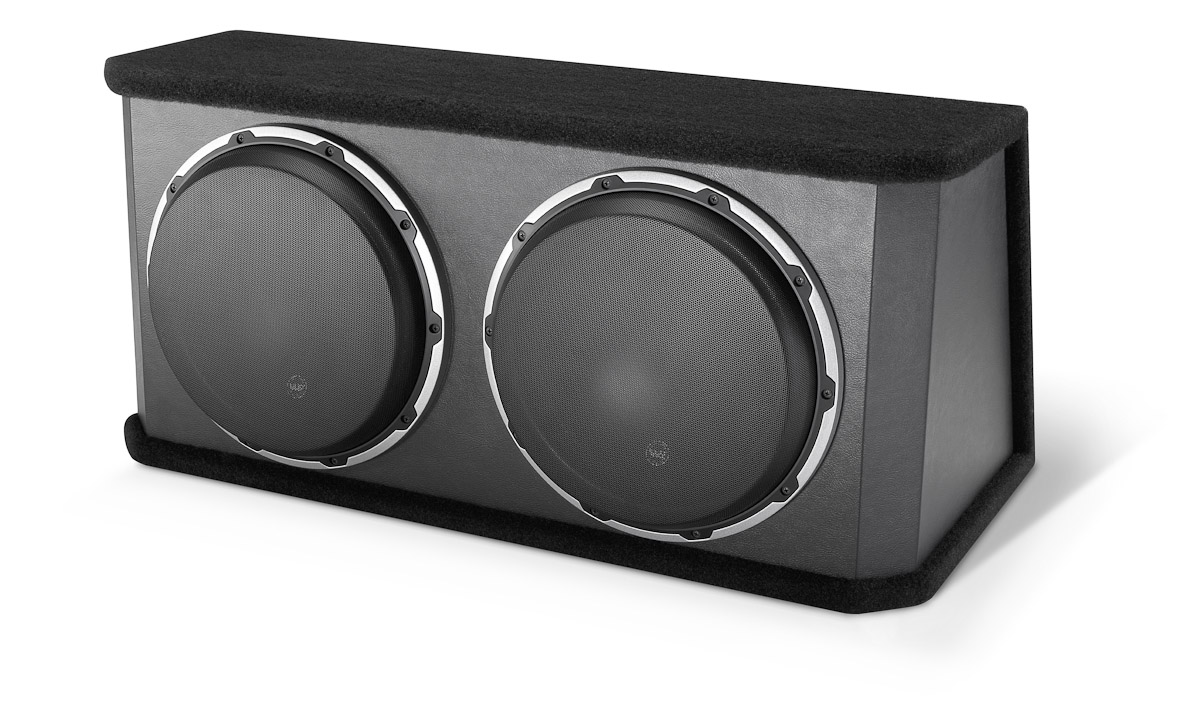 JL Audio CVS212RG-W6v2 sealed dual subwoofer box