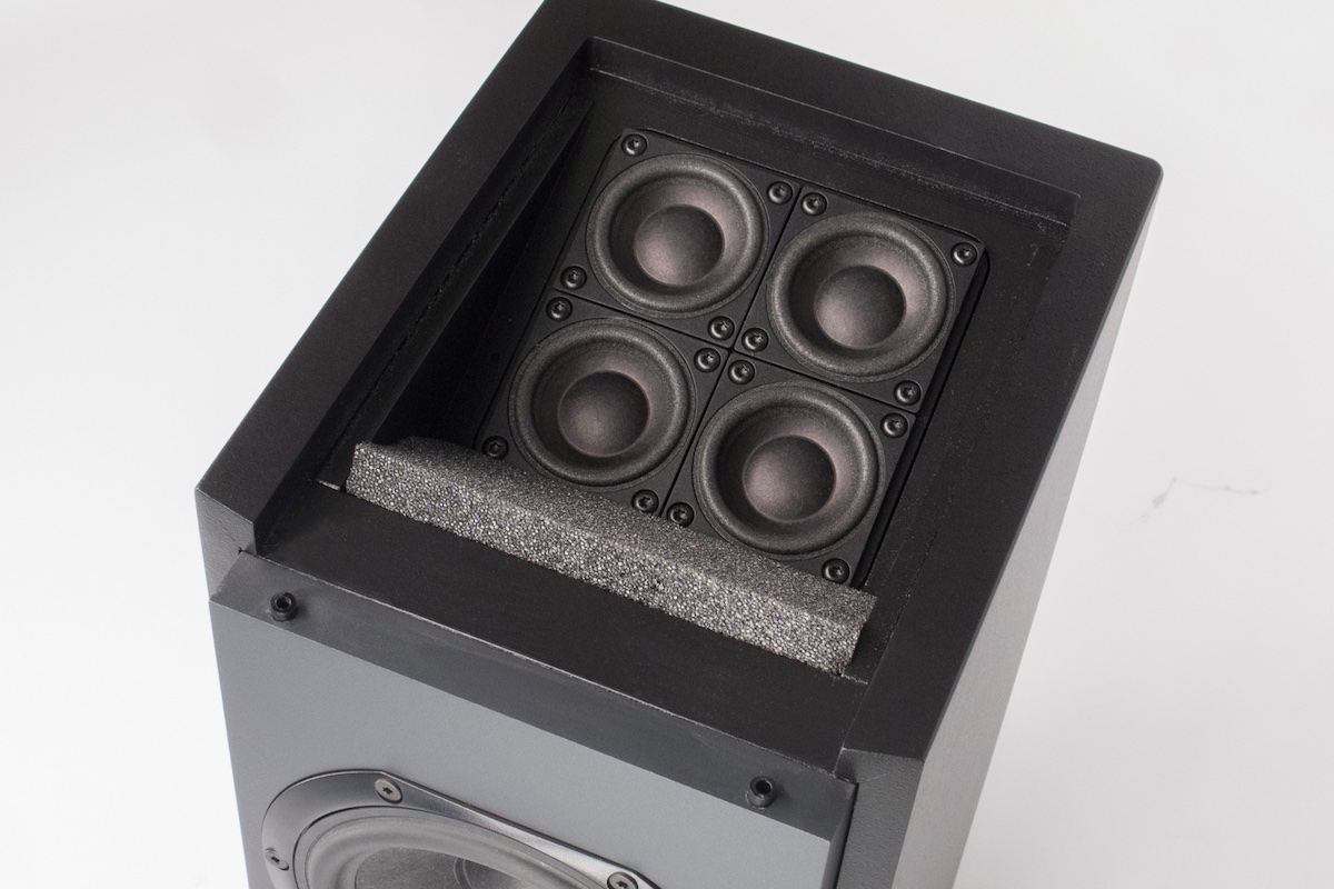 Triad Bronze LR-H combined forward-firing and up-firing speaker