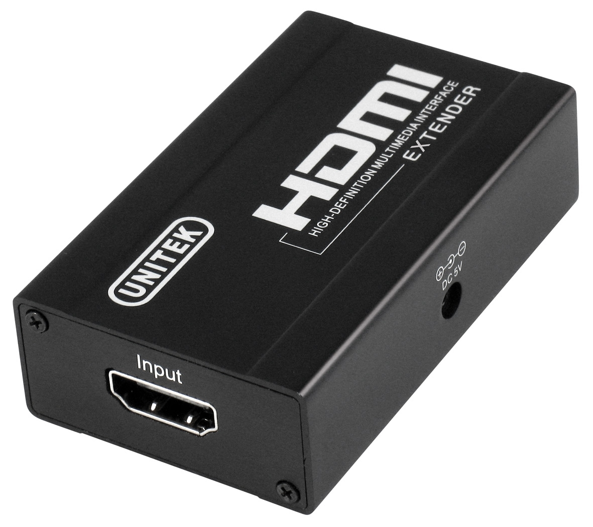 An HDMI signal extender unit