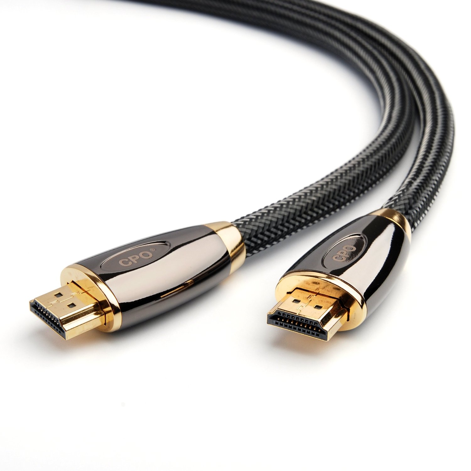 An expensive, premium-branded HDMI cable