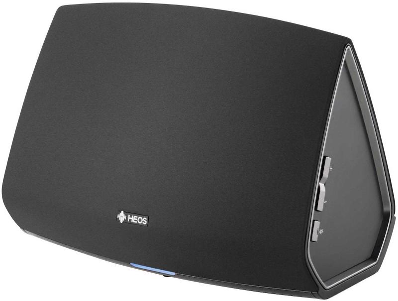 A Denon HEOS 5 music streaming device
