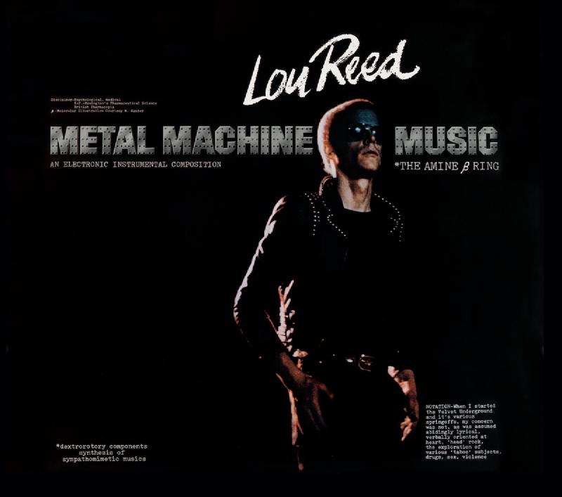 The album cover of Lou Reed's Metal Machine Music