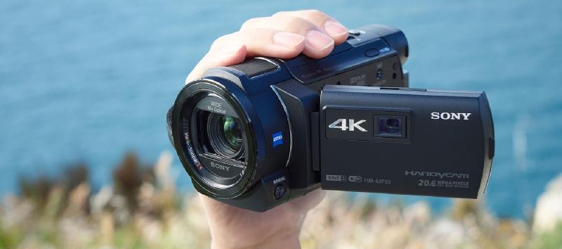 Sony FDR-AXP35 consumer 4K camcorder