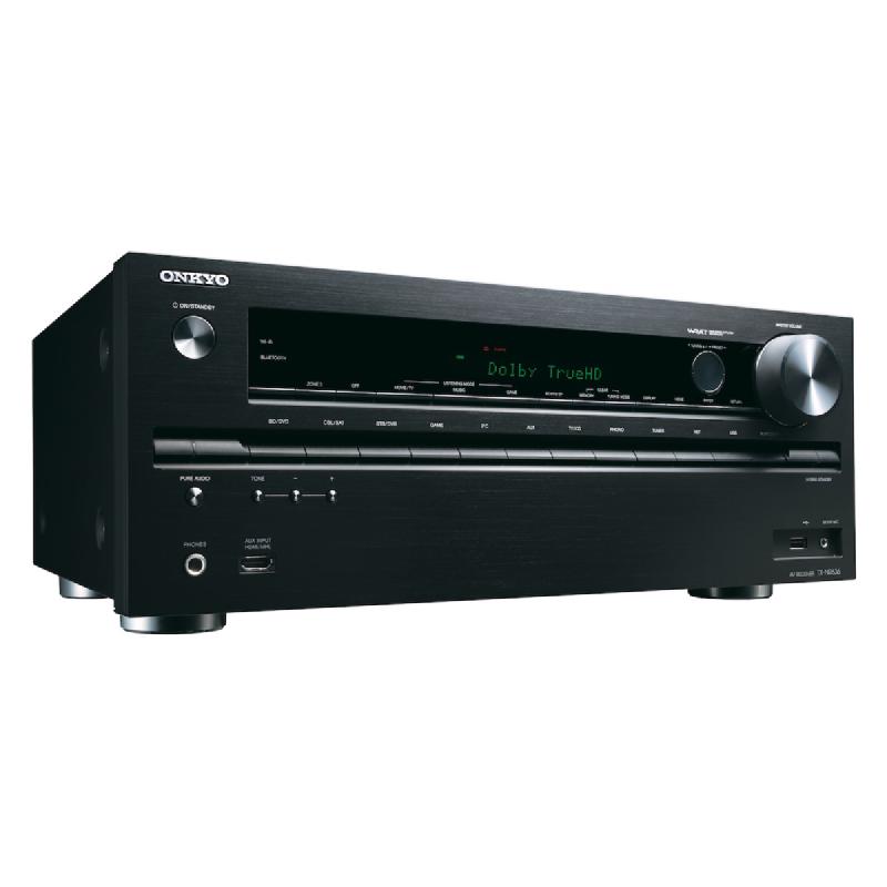 The Onkyo TX-NR636 high-power AV receiver with extensive connectivity