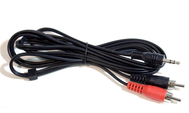 A generic RCA audio cable