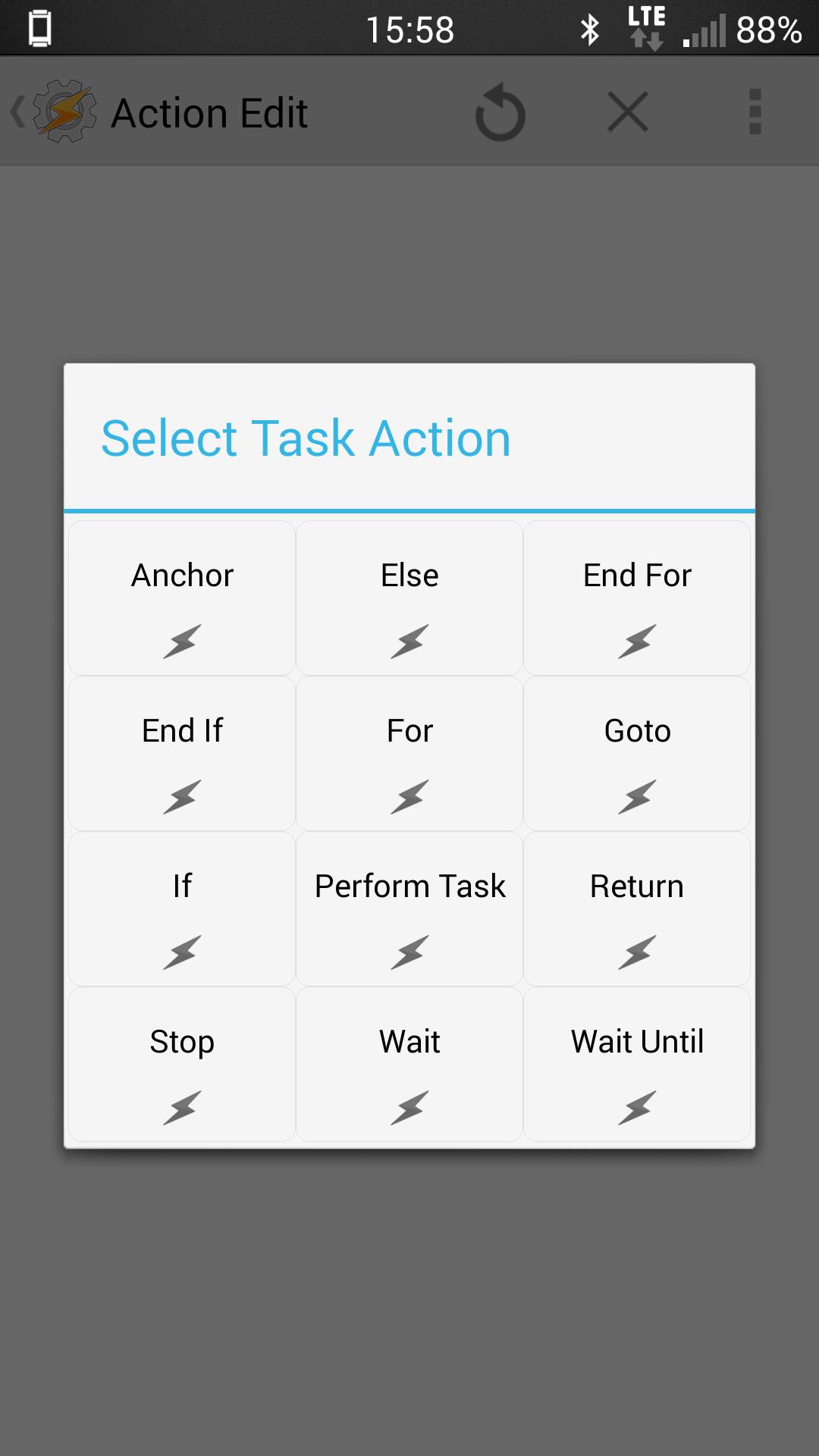 Adding an 'If' statement is the same as adding an Action.