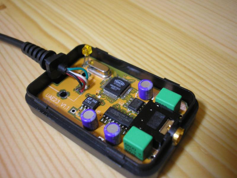 Internals of a HiFimeDIY Sabre DAC